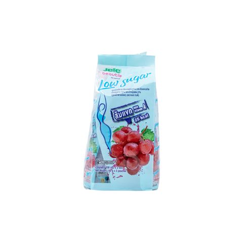 Jele Beautie Low Sugar Jelly Carrageenan with Red Grape Juice 150g Pack ...