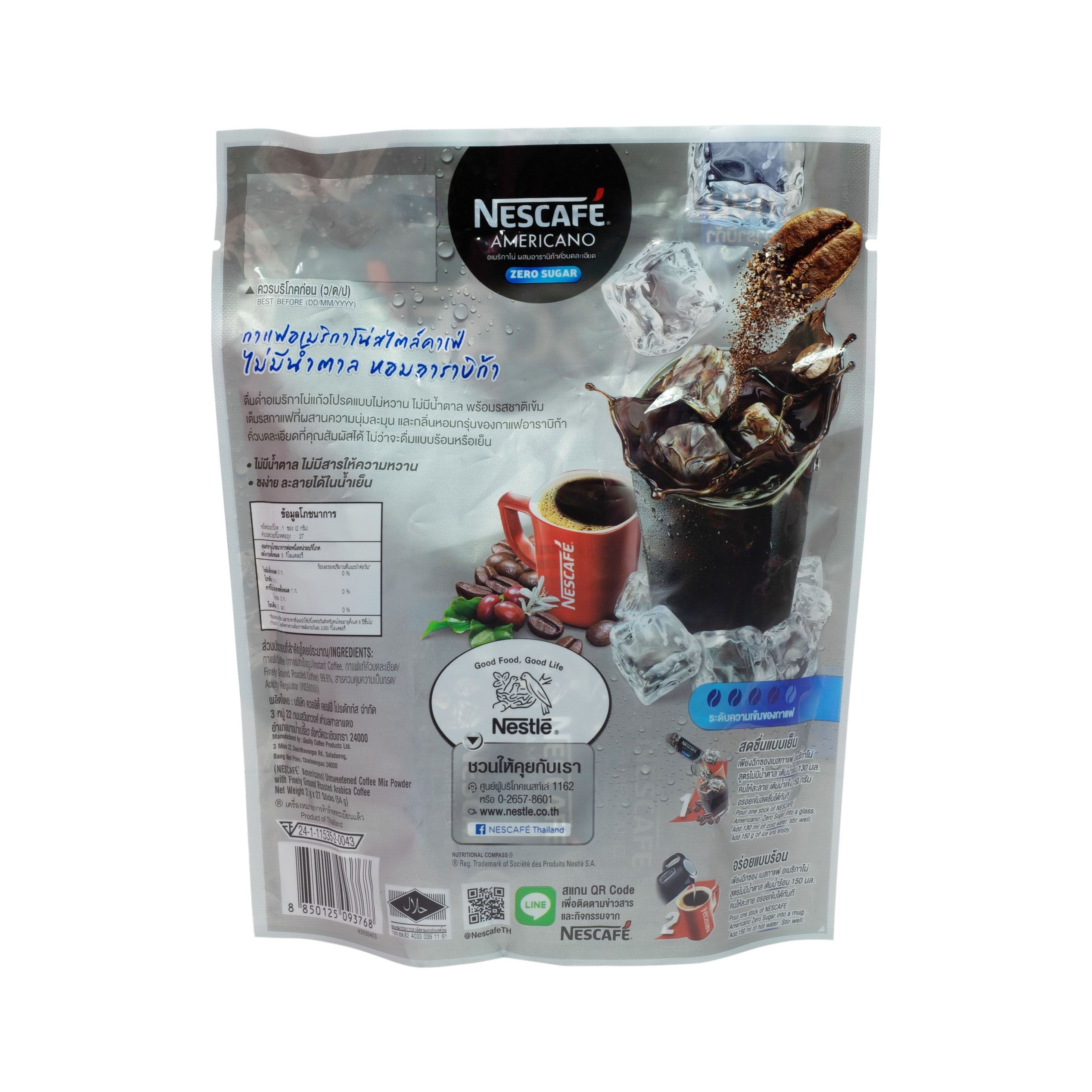 Americano nescafe clearance