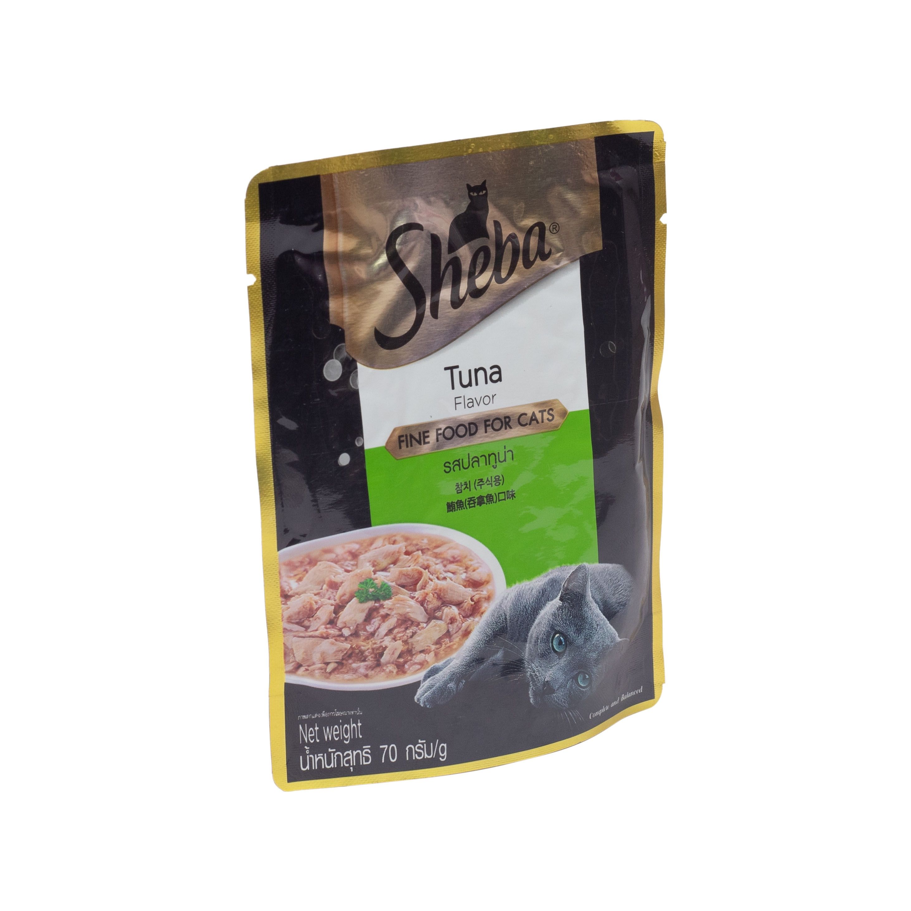 Buy Sheba Tuna Flavor Cat Food 70g from pandamart Wattana online in