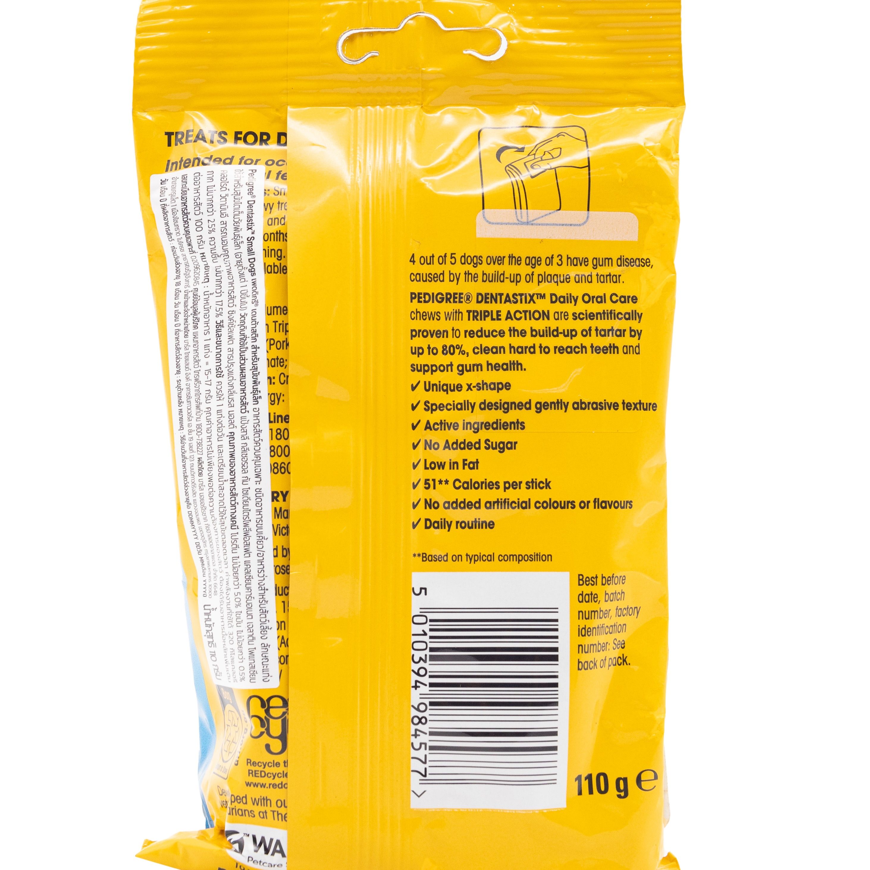 Dentastix ingredients clearance