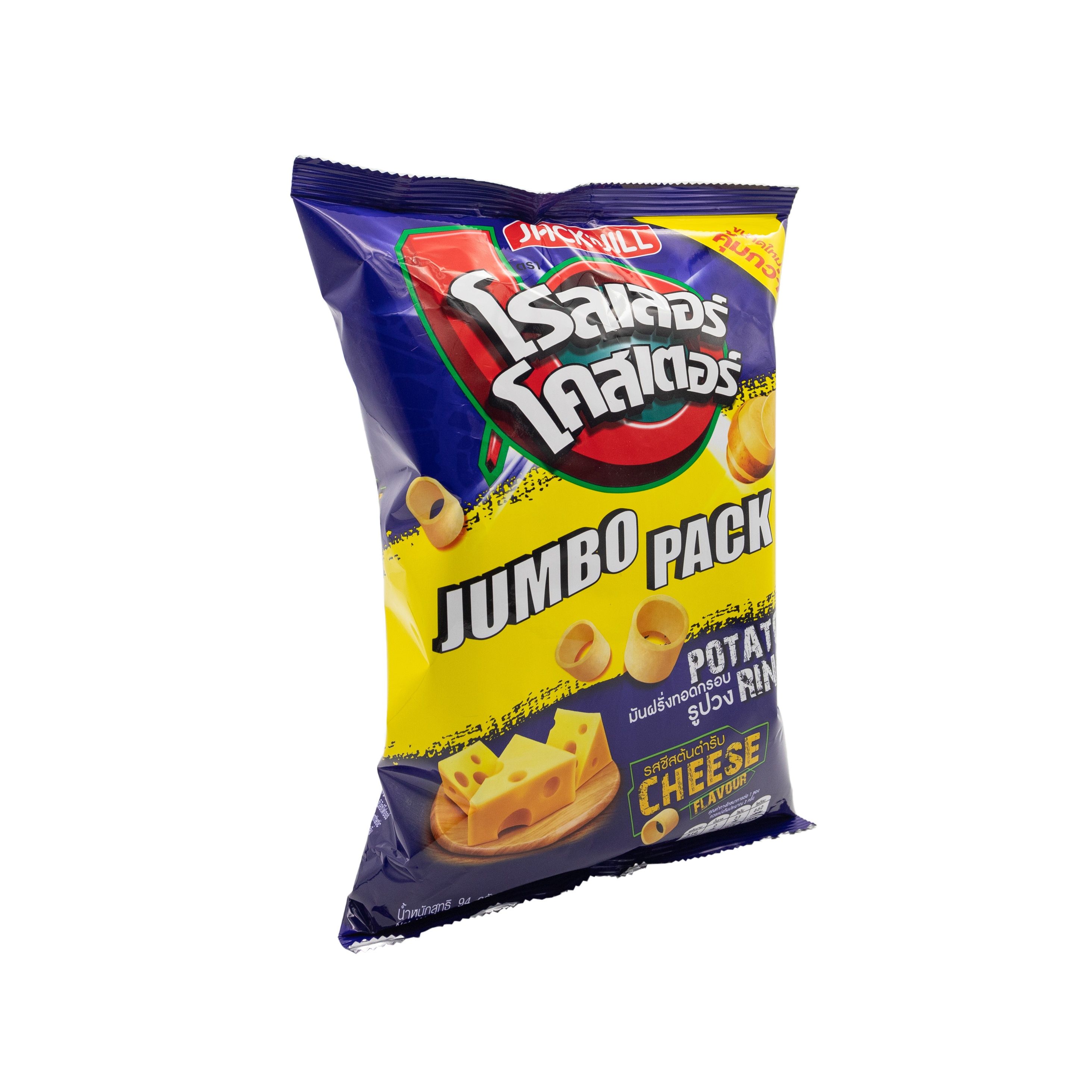 Roller Coaster Potato Ring Snack Cheese Flavour 86g