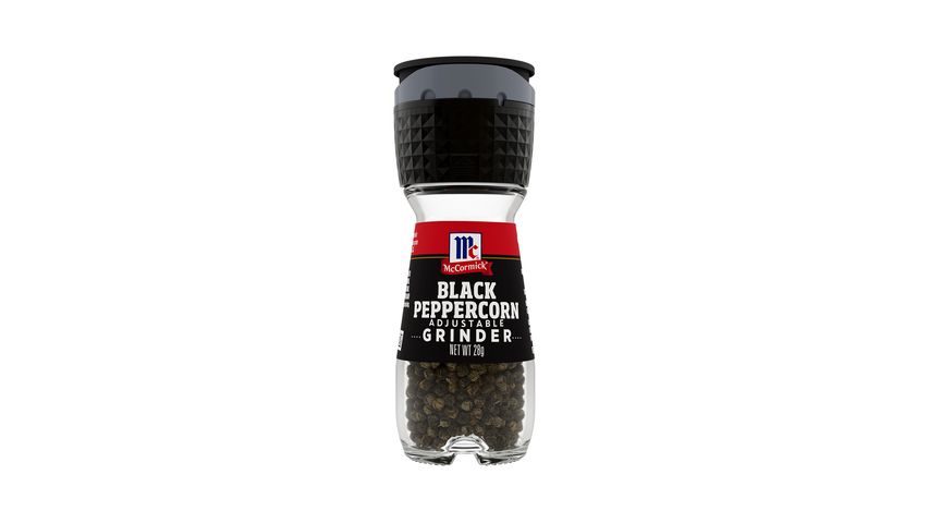 McCormick Black Peppercorn Grinder, 2.5 oz