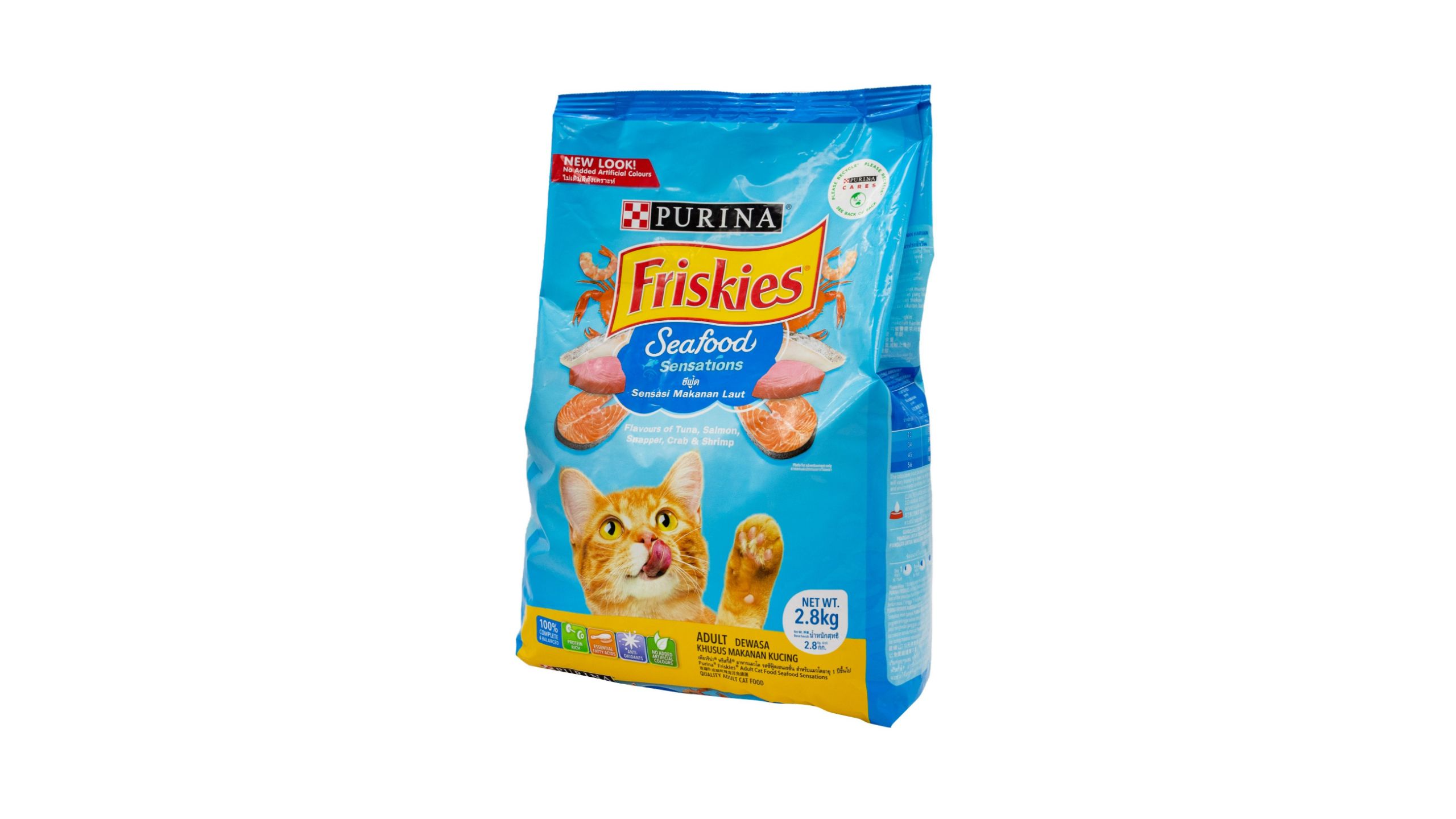 Purina Friskies Adult Cat Food Seafood Sensations 2.8kg delivery