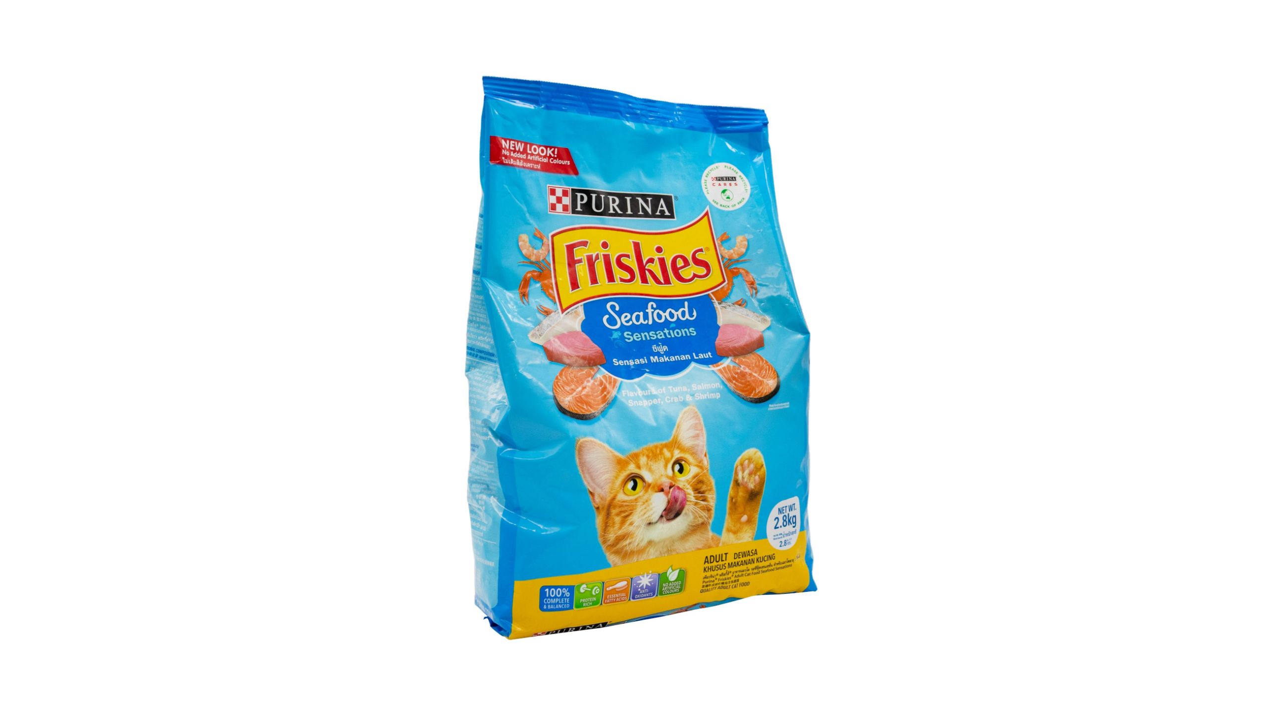 Purina Friskies Adult Cat Food Seafood Sensations 2.8kg delivery