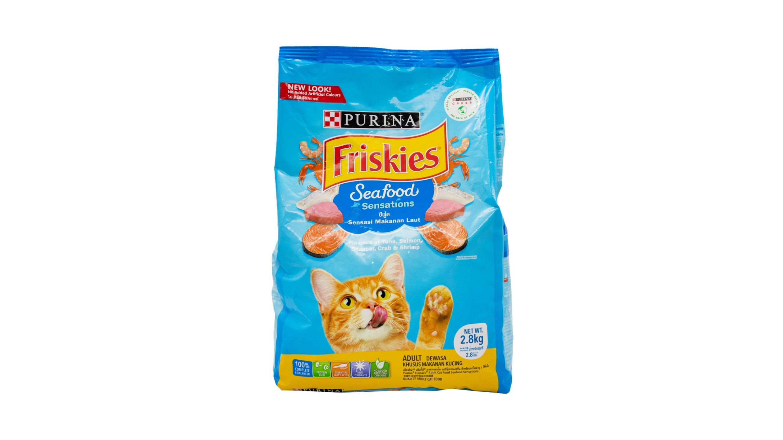 Purina Friskies Seafood Sensations Dry Cat Food 1.1kg delivery