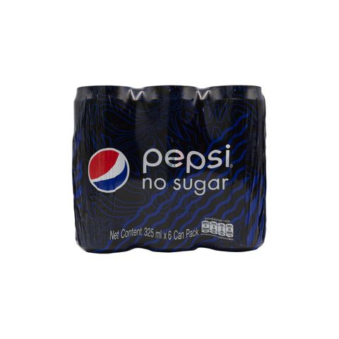 Pepsi-cola Pepsi Max No Sugar Soda 275ml X 6 Pack Cans 6pk is not halal