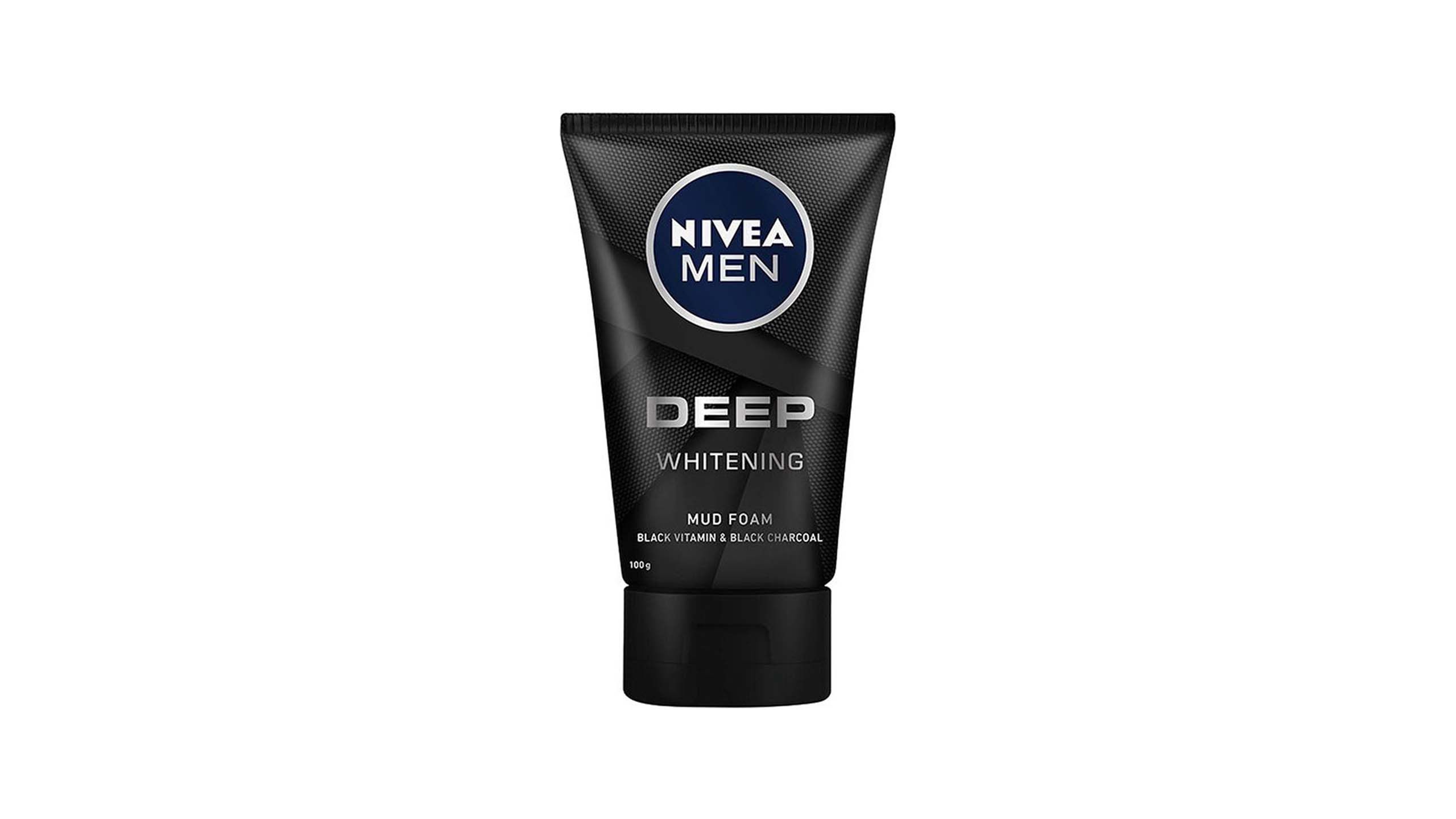 Nivea Men Deep Whitening Mud Foam 100g