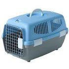 Metal Door Pet Cat And Dog Carrier Box Carrier Bag Blue 1pc