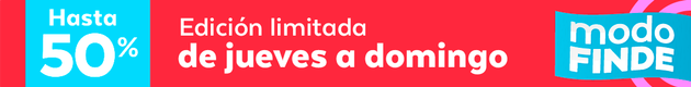 Modo Finde 50% off