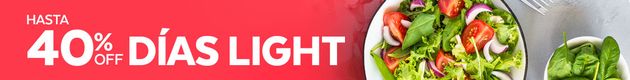 Hasta 40% Off Días Light
