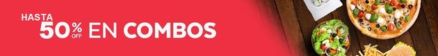 Hasta 50% Off en Combos