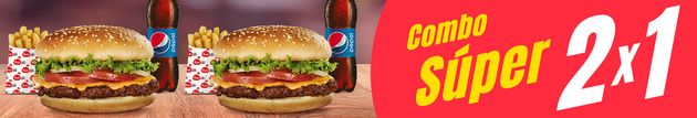 2x1 Súper Presto con Queso