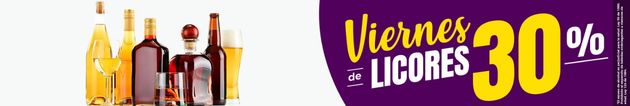 30% De Descuento Vinos, Champañas y Espumosos