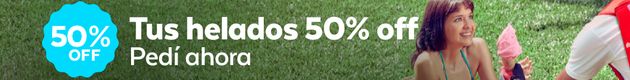 Helados 50% OFF