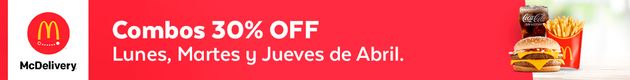 McCombos 30% OFF