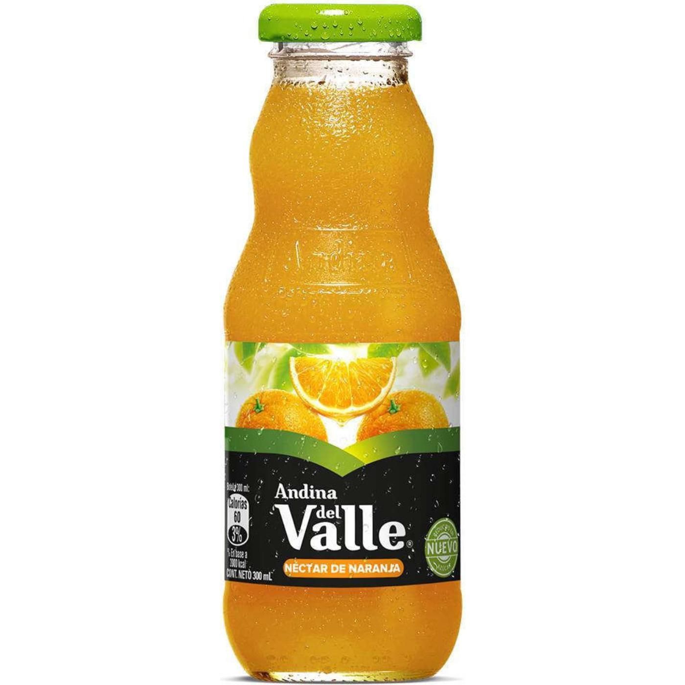 Néctar Andina Del Valle Sabor Naranja 300 ml
