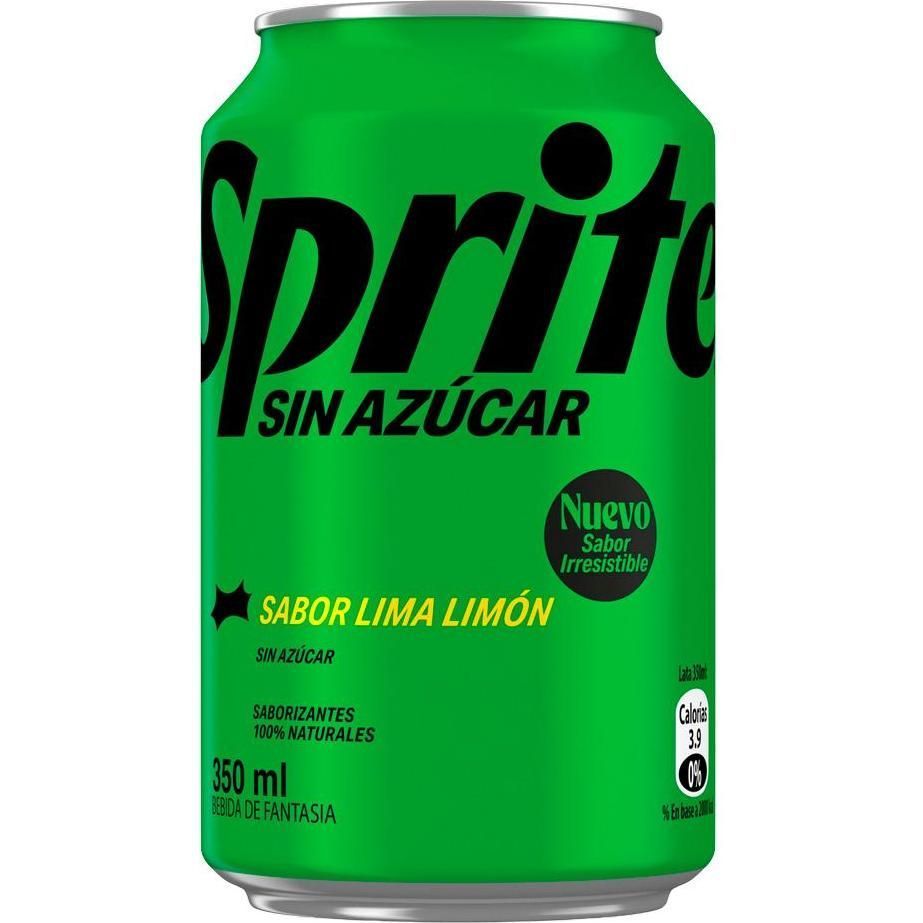 Bebida Sprite Lata Zero Azúcar 350 cc