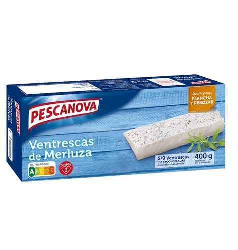 Filete de merluza Findus congelado 360 g.