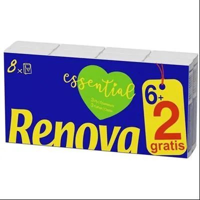 Lencos De Bolso Renova (6 Un + 2 Un (Gratis))