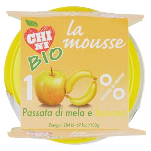 MOUSSE MELA/BANANA.BIO FRUT.2 X 100 GR