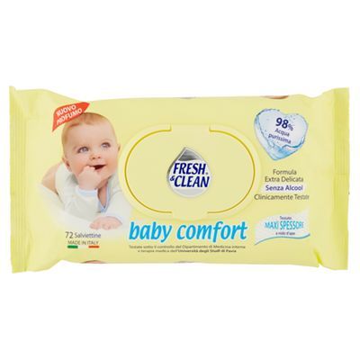 Fresh & Clean baby comfort Salviettine 2 x 72 pz