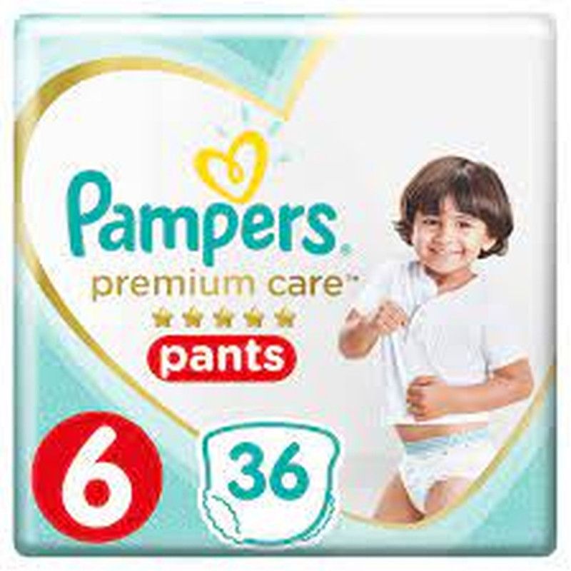 Pampers Premium Care Couches-Culottes Taille 6 (16kg+) - 36 unités