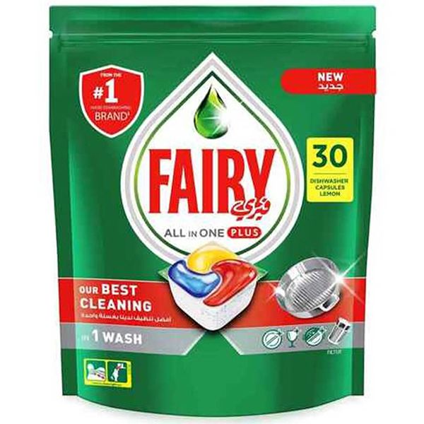 Capsules pour lave-vaisselle FAIRY All In One Plus Citon 20