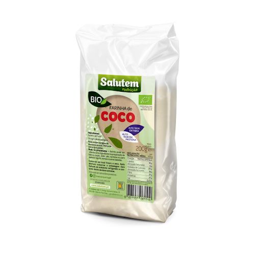 FARINHA DE COCO SALUTEM BIO 200G