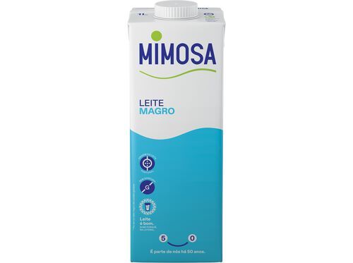 LEITE UHT MAGRO MIMOSA BEM ESSENCIAL 1LT