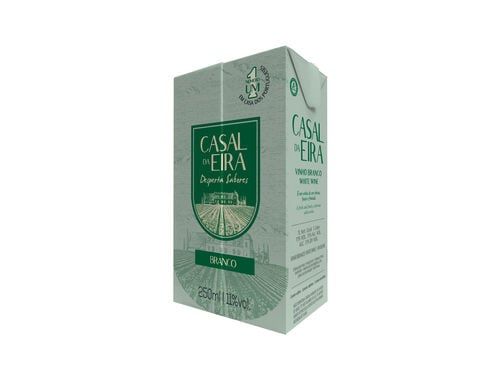 VINHO BRANCO CASAL DA EIRA:PACOTE 0.25L