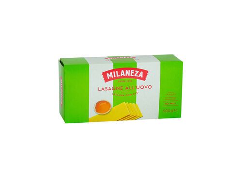 LASANHA MILANEZA:C/OVO 500 G