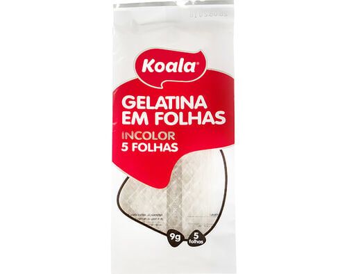 Gelatina Folha Koala (emb. 9 gr)