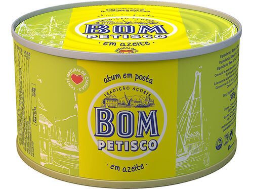 ATUM POSTA BOM PETISCO EM AZEITE 385(251)G