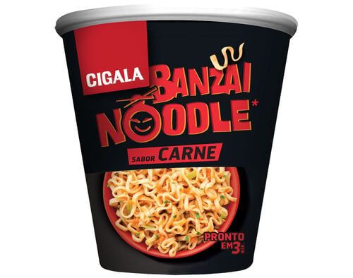 NOODLE CARNE BANZAI CIGALA 67G