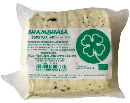 Tofu Fresco Shambhala:Marinho Biologico 500 G