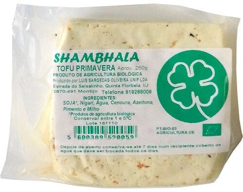 Tofu Fresco Shambhala:Primavera Biologico 250 G