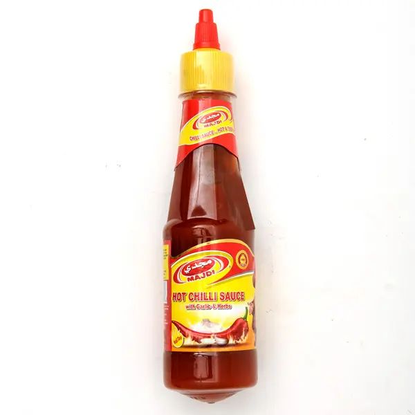 Buy Majdi Hot Chilli Sauce W garlic And Herbs 270 g Online in Kuwait