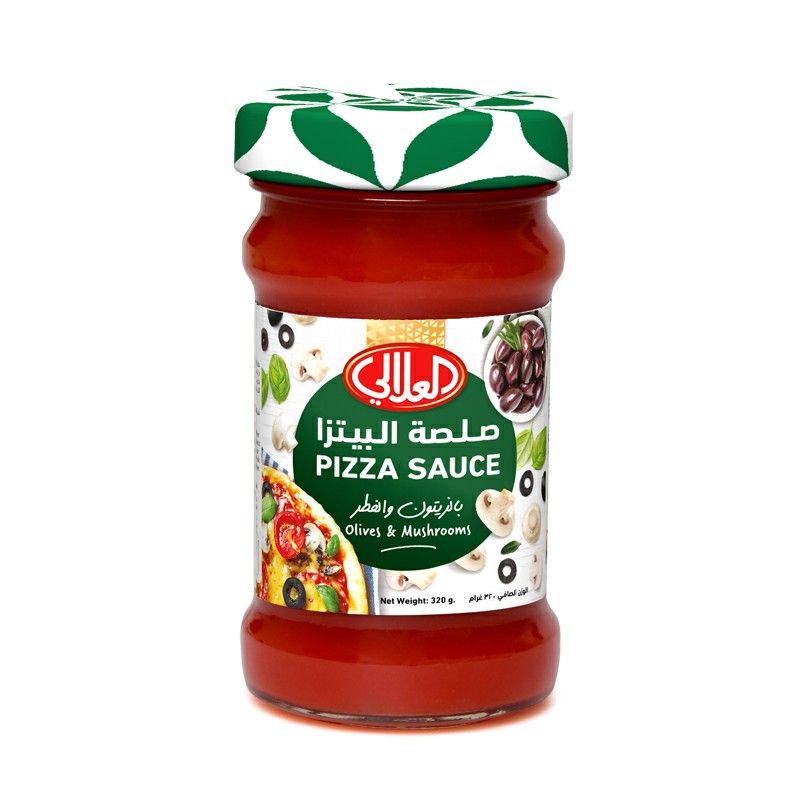 Buy Al Alali Olive & Mushroom Pizza Sauce, 320g Online in Kuwait