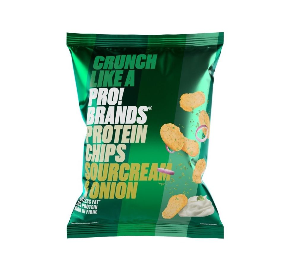 Buy Probrands Protein Chips Sour Cream & Onion 50 g Online in Kuwait