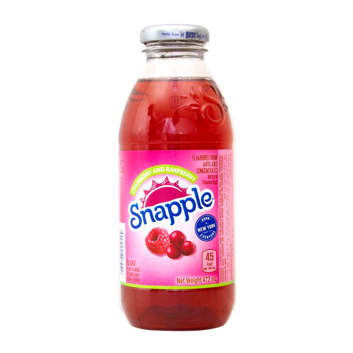 Buy Snapple Cranberry Raspberry Juice 473 ml Online in UAE Talabat UAE