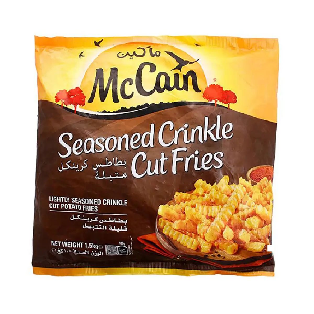 Buy Mccain Seasoned Wavy Crinkle Cut French Fries 1.5 Kg Online in ...