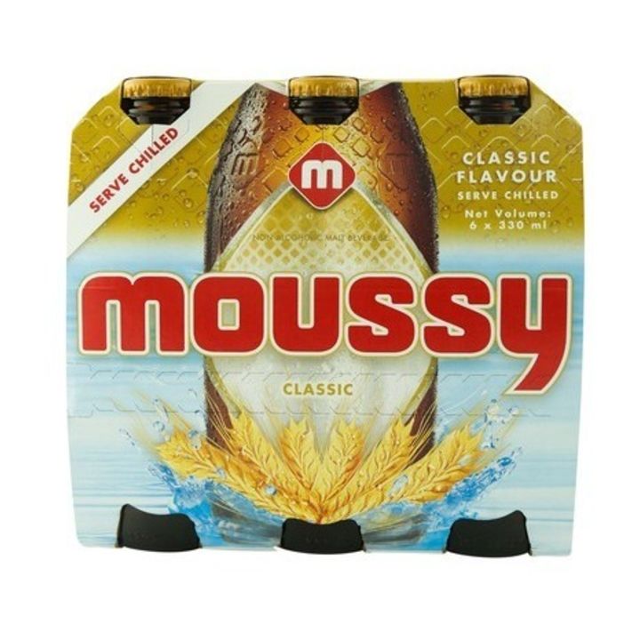 Buy Moussy Classic Malt Beverage 6 pcs x 330 ml Online in Oman