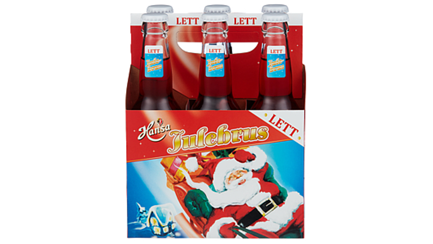 Hansa Julebrus Lett Flaske | 6 x 0.33l