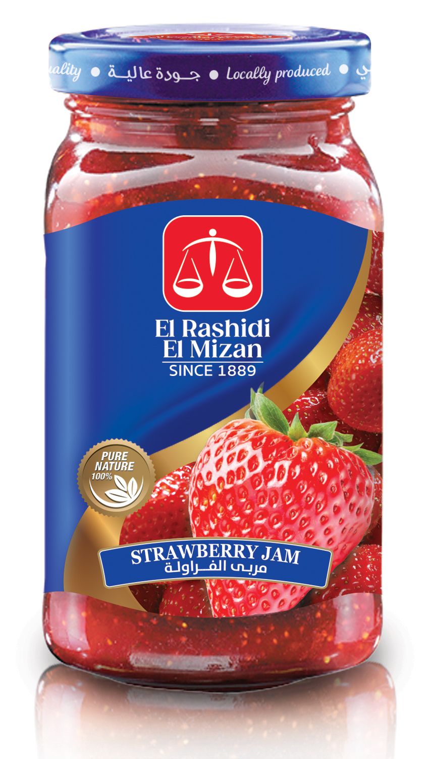 Buy El Rashidi El Mizan Strawberry Jam 720 g Online in Egypt Talabat