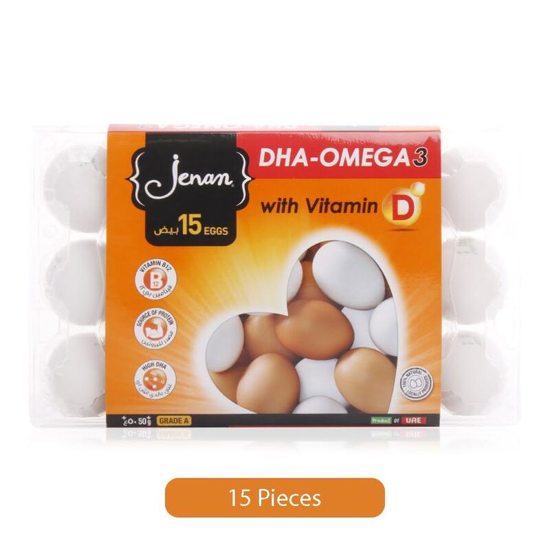 Buy Jenan Omega 3 Egg 15'S Online in Bahrain Talabat Bahrain