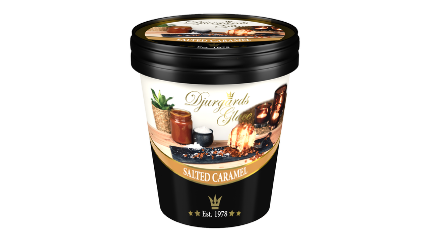 Djurgårds Glace Salted Caramel 500ml