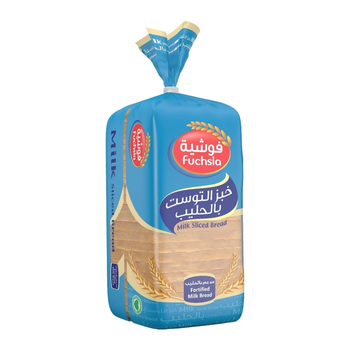 Fuchsia Sliced Milk Bread 670 g