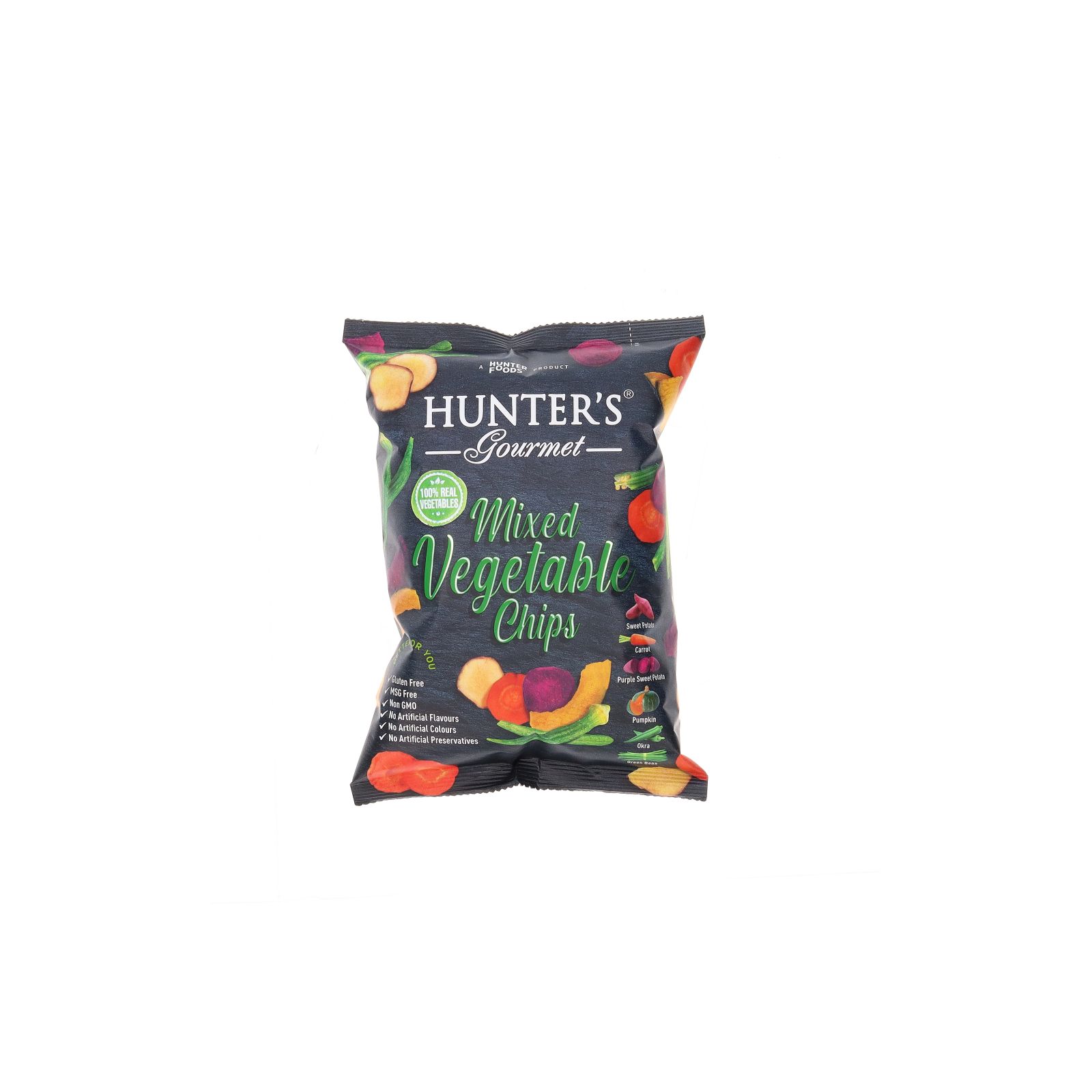 Buy Hunter's Gourmet Mixed Vegetable Chips 75 g Online in UAE Talabat UAE