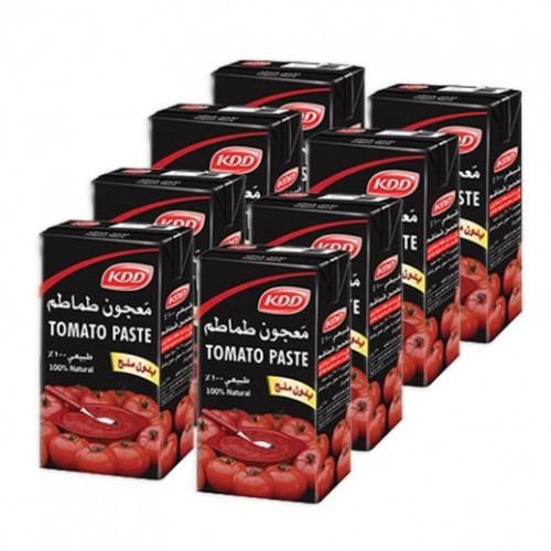 Buy KDD Tomato Paste, 8x135g Online in Bahrain Talabat Bahrain