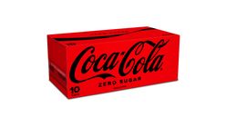 Coca-Cola Läsk Zero 330ml 10-p